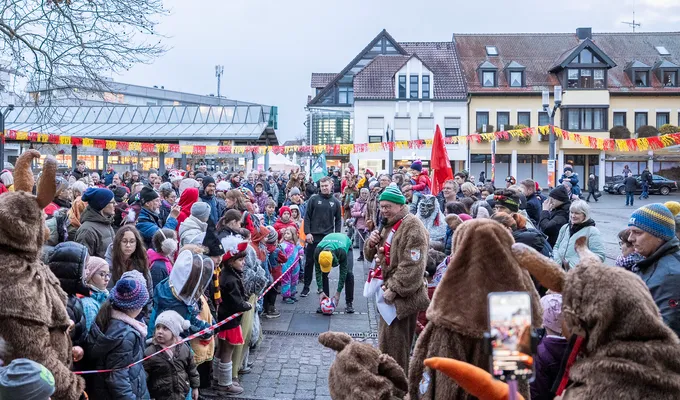 Bundesligisten stürmen Rathaus