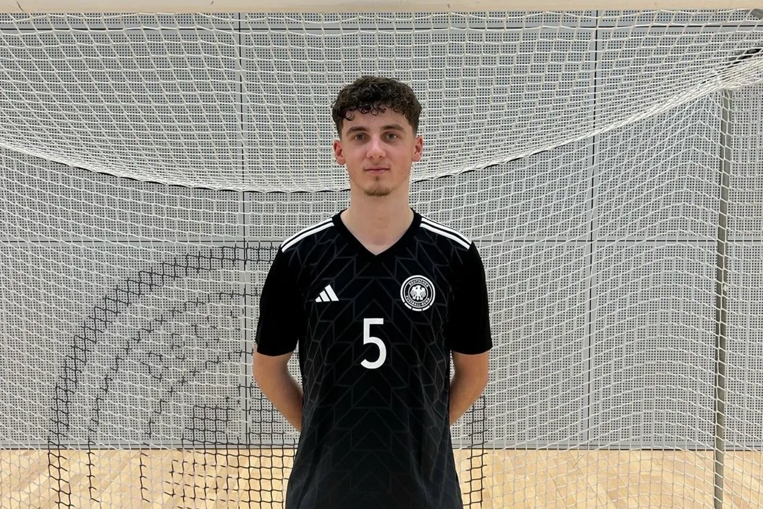 Julian Paurevic beim Lehrgang der U19-Nationalmannschaft
