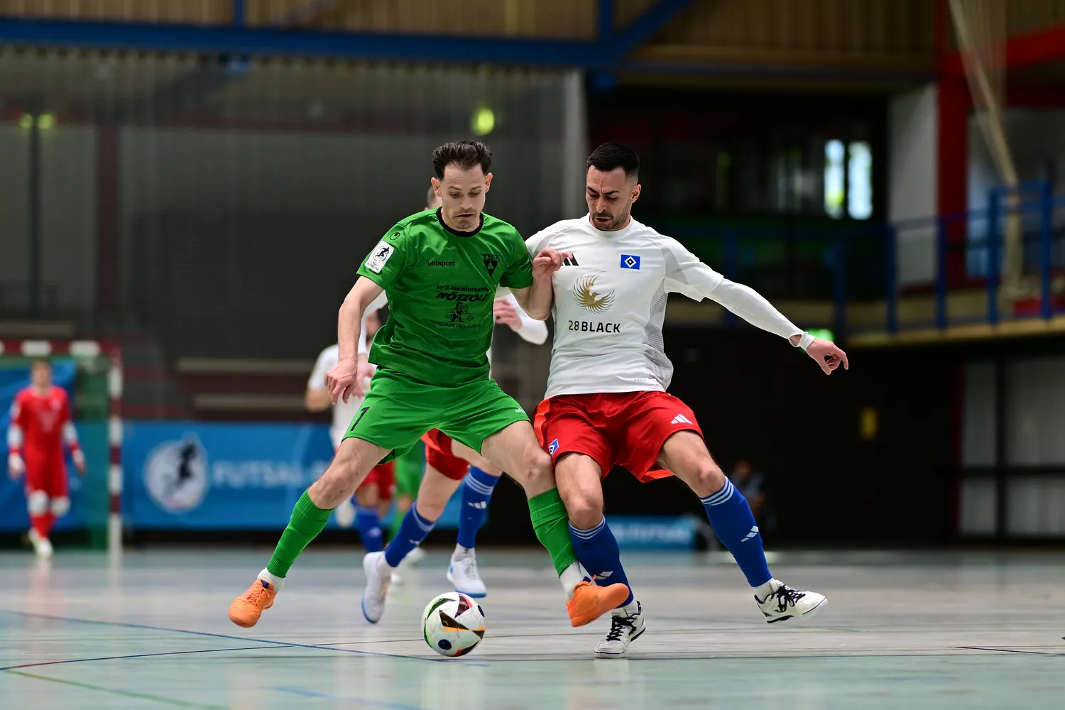 Gegen den Hamburger SV im Halbfinale