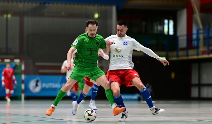 Gegen den Hamburger SV im Halbfinale