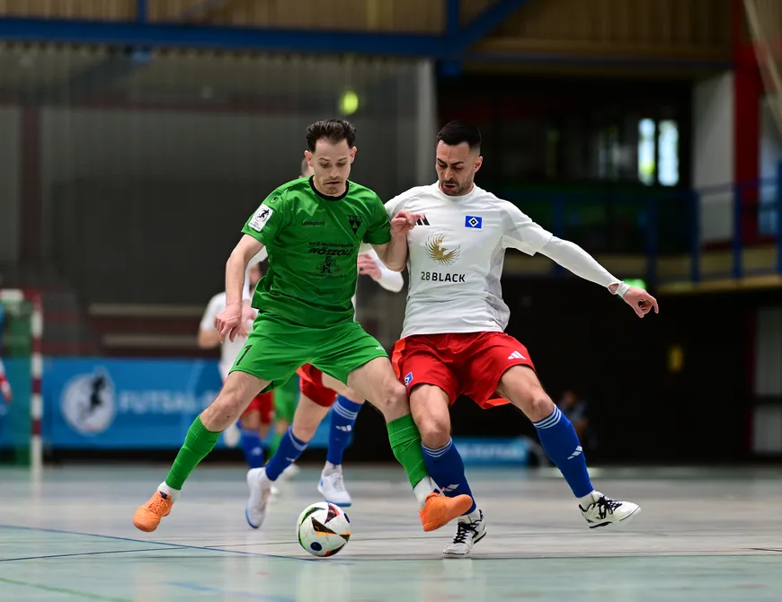 Gegen den Hamburger SV im Halbfinale