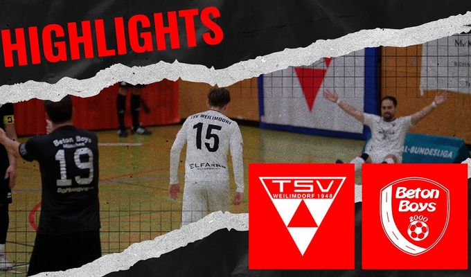 TSV Weilimdorf - Beton Boys München | HIGHLIGHTS | FUTSAL-BUNDESLIGA